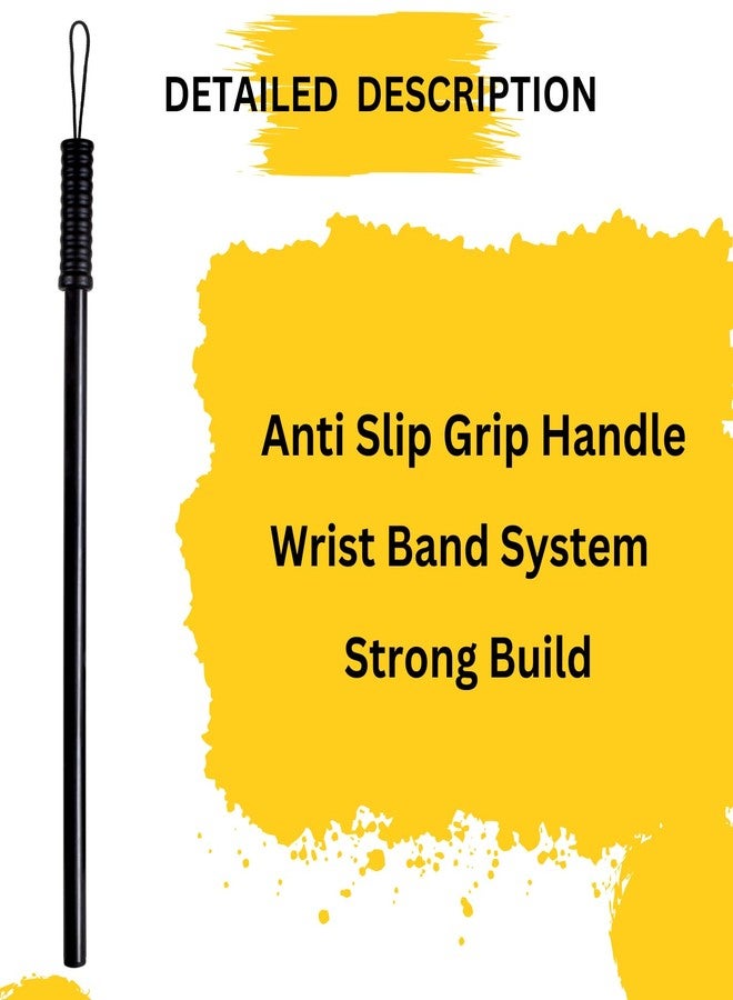 FAB TECH Plastic Security Stick | 60 cm | Strong | Lightweight | Durable | Comfortable Grip | Scratch Proof | Anti Slip Bottom Security Stick (Pack of 1) - Image 5